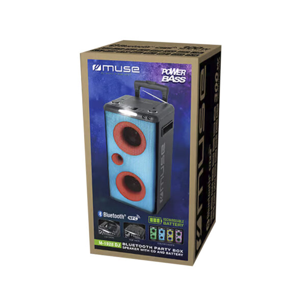 ALTAVOZ INALAMBRICO BT CD 300W MUSE - Image 7