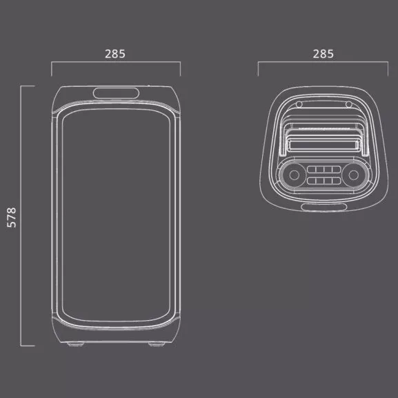 ALTAVOZ INALAMBRICO BLUETOOTH 400W MUSE - Image 5