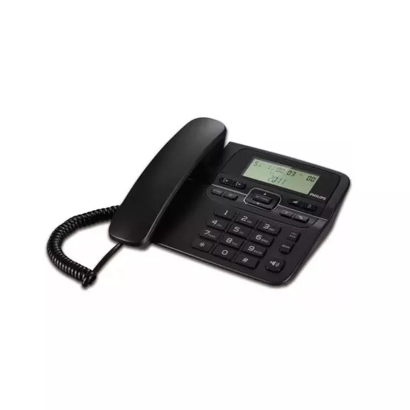 TELEFONO FIJO SOBREMESA NEGRO PHILIPS - Image 2