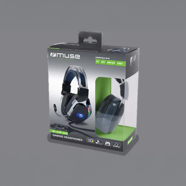 AURICULULAR GAMING CON MICROFONO MUSE - Image 3