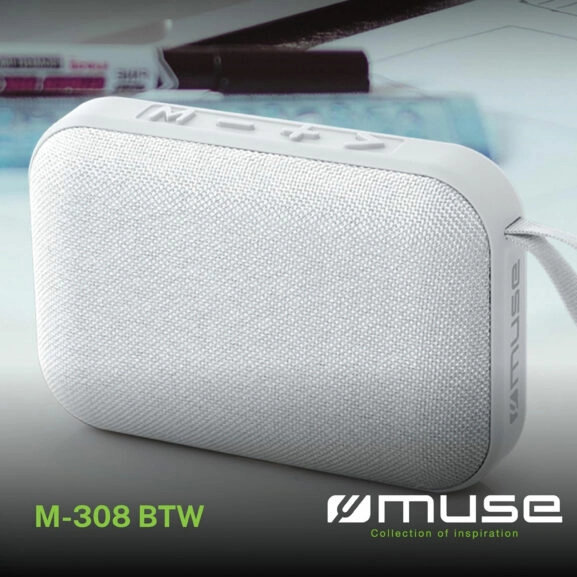 ALTAVOZ BLUETOOTH USB MICRO SD BLANCO - Image 4