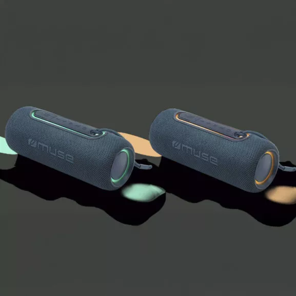 ALTAVOZ PORTÁTIL BLUETOOTH AZUL MUSE - Image 5