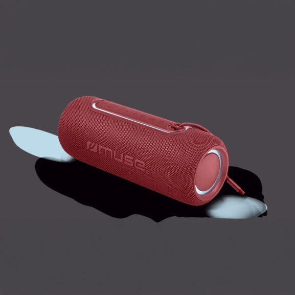ALTAVOZ PORTÁTIL BLUETOOTH ROJO MUSE - Image 4