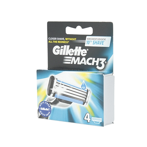 CUCHILLA DE RECAMBIO MACH3 4UD. GILLETTE