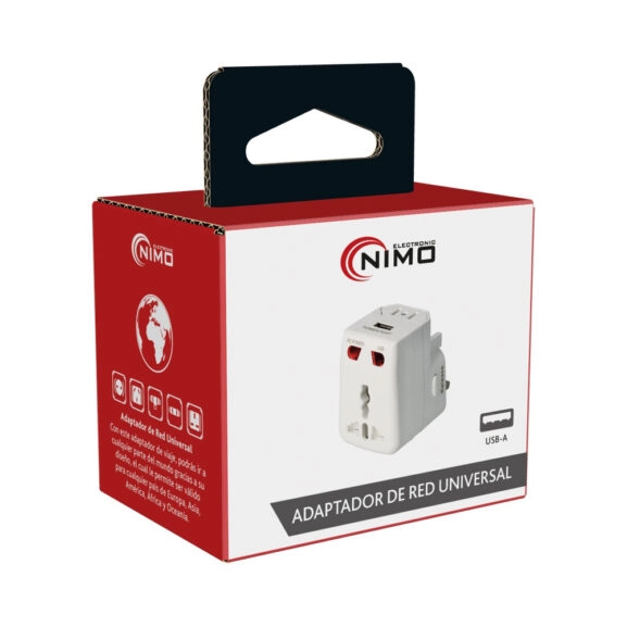 ADAPTADOR UNIVERSAL MULTIPLE RED CON USB - Image 7