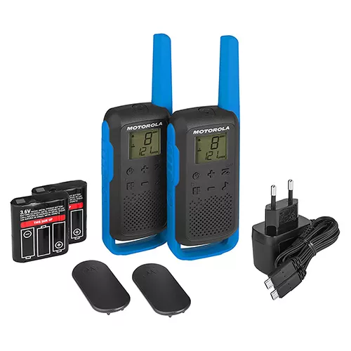PAREJA DE WALKIE TALKIES 4KM AZUL MOT - Image 7