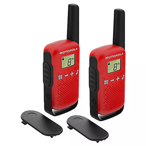 PAREJA DE WALKIE TALKIES 4KM ROJO MOT - Image 2