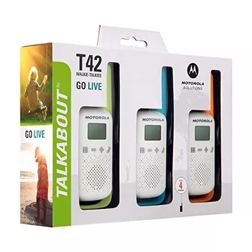 TRIO DE WALKIE TALKIES 4KM MOTOROLA - Image 8