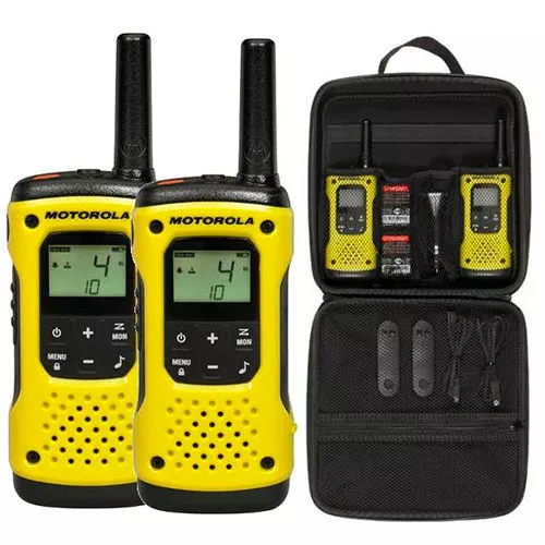 PAREJA DE WALKIE TALKIES 10KM MOTOROLA