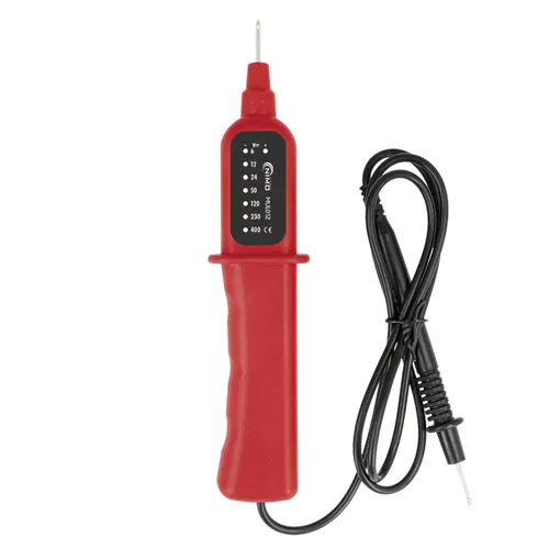 COMPROBADOR DE TENSIÓN CON INDICADOR LED