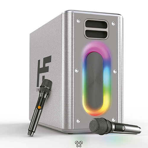 KARAOKE LED 100W MUSIC BOX PLATA HIFUTU