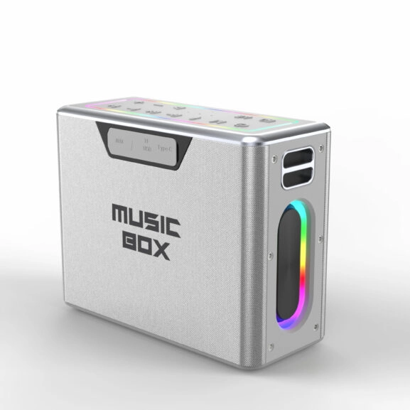 KARAOKE LED 100W MUSIC BOX PLATA HIFUTU - Image 4