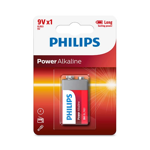 PILA ALCALINA 6LR61 PHILIPS