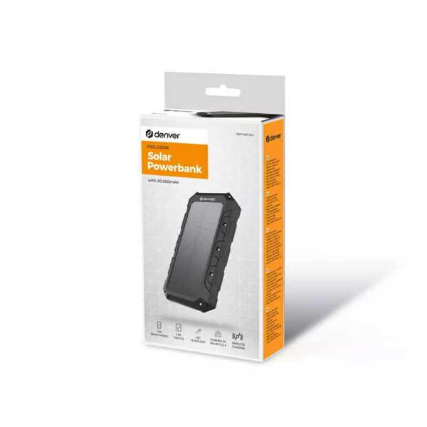 POWERBANK SOLAR 20.000MAH DENVER - Image 6