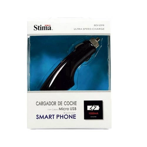 CARGADOR TELEFONO MOVIL MICRO USB COCHE