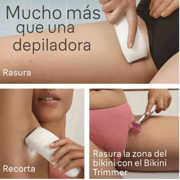 DEPILADORA SILK EPIL 5 MICROGRIP BRAUN - Imagen 3