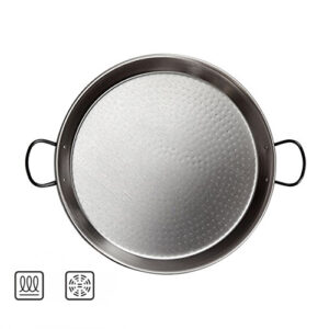 PAELLERA ACERO PULIDO VITRO-INDUCCIÓN