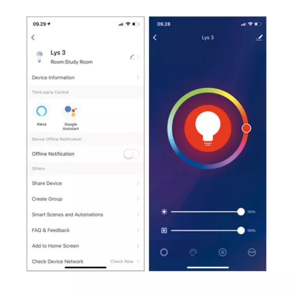 LÁMPARA RGB COMP. TUYA E27 9W 2700-6500K - Image 3