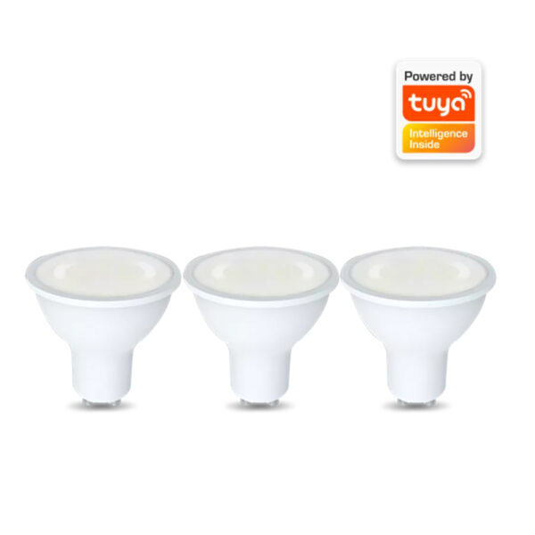LÁMPARA LED 3X COMP. TUYA GU10 5W DENVER - Image 2