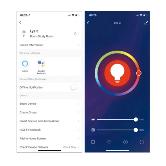 LÁMPARA RGB COMP. TUYA GU10 5W DENVER - Image 3