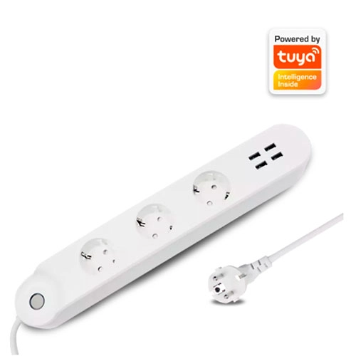 REGLETA INTELIGENTE 3 EN 1 / 4xUSB TUYA