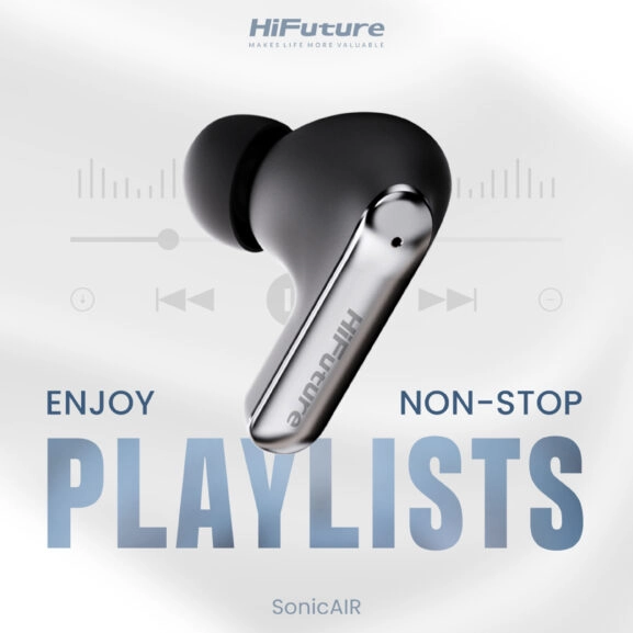 TWS EARBUDS ENC SONIC AIR VERDE HIFUTURE - Image 6