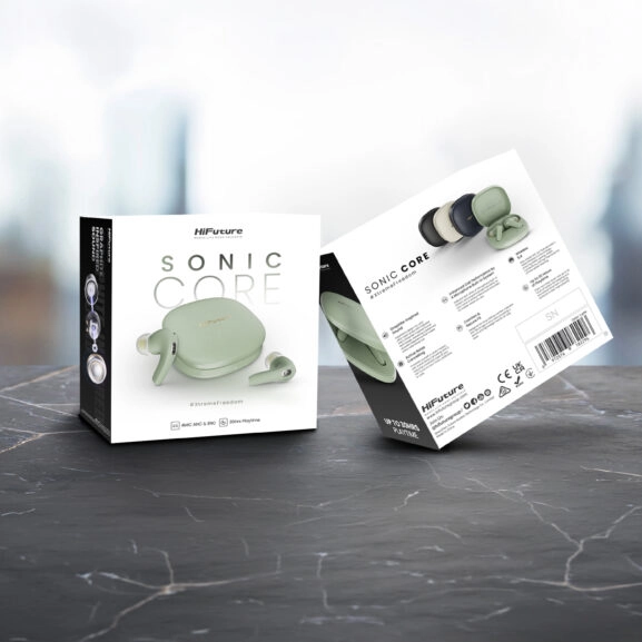 ANC EARBUDS SONICCORE LATTE HIFUTURE - Image 7
