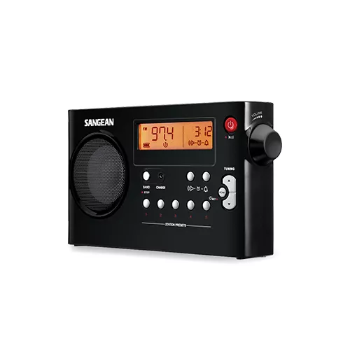 RADIO AM/FM DIGITAL PR-D7 NEGRA SANGEAN