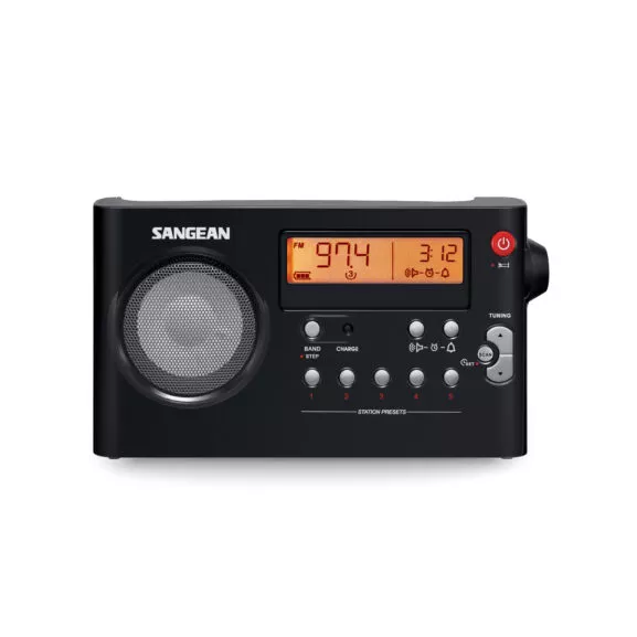 RADIO AM/FM DIGITAL PR-D7 NEGRA SANGEAN - Image 2