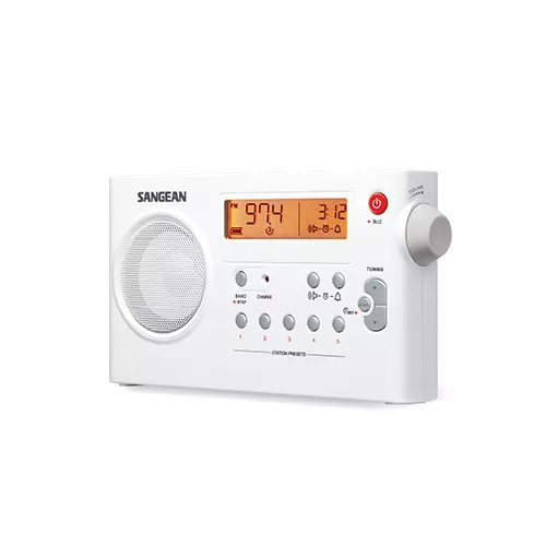 RADIO AM/FM DIGITAL PR-D7 BLANCA SANGEAN