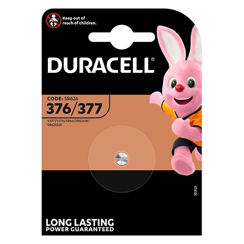 PILA OXIDO DE PLATA 376/377 DURACELL