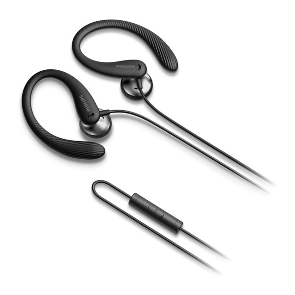 AURICULAR DEPORTIVO COLOR NEGRO PHILIPS - Image 2