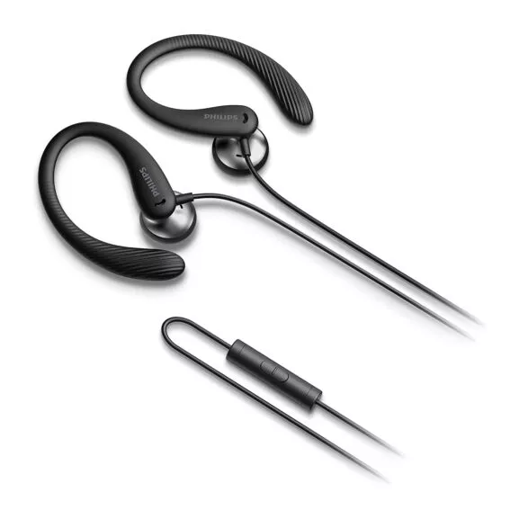 AURICULAR DEPORTIVO COLOR NEGRO PHILIPS - Image 2