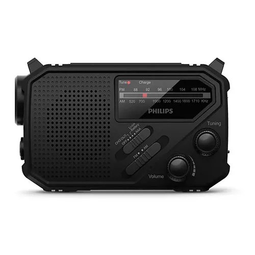 RADIO PORTATIL AM/FM CON LINTERNA PHI