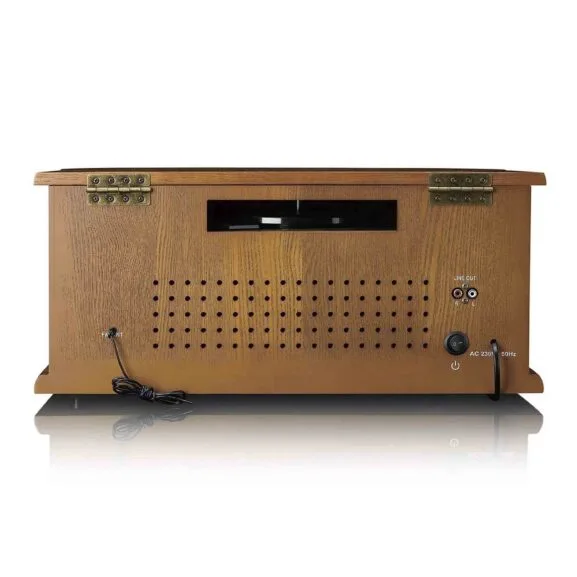 TOCADISCOS RETRO MADERA BT ALTAVOCES - Imagen 4