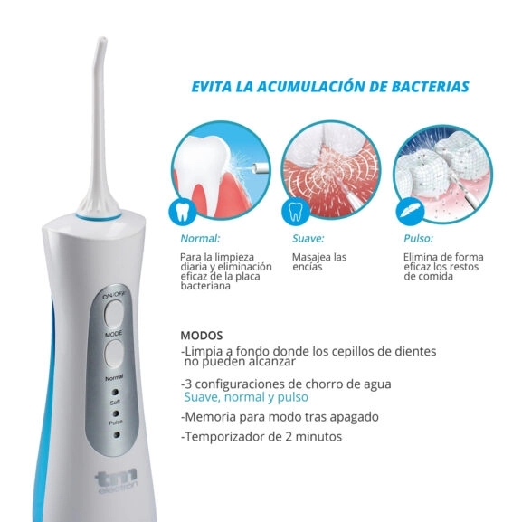 IRRIGADOR BUCAL RECARGABLE 150ML TME - Image 2
