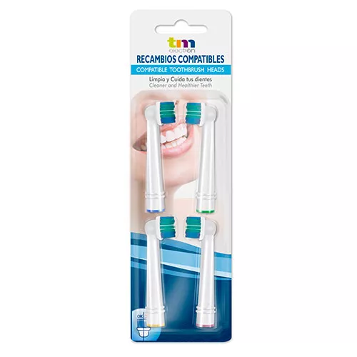 RECAMBIO CEPILLO COMPATIBLE 4UD. TME