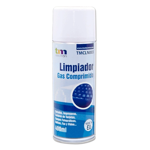 LIMPIADOR GAS COMPRIMIDO 400ML TME