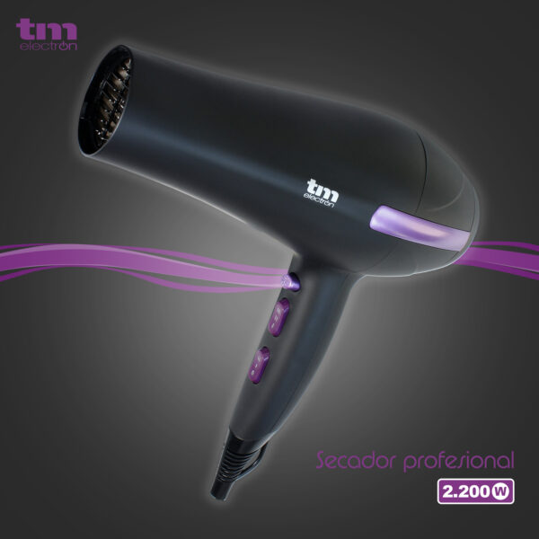 SECADOR DE PELO 2.200W DIFUSOR TME - Image 2