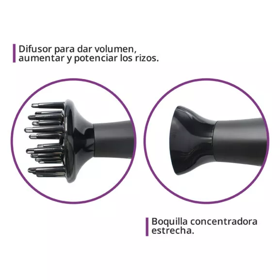 SECADOR DE PELO 2.200W DIFUSOR TME - Image 6