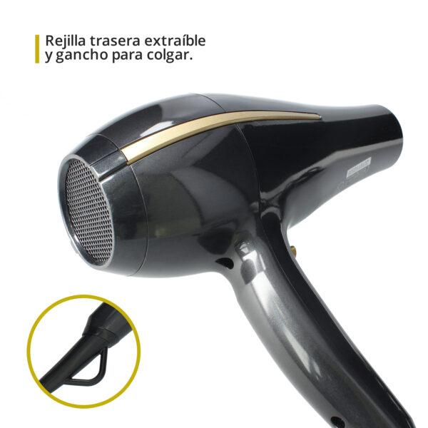 SECADOR PROFESIONAL 2.400W MOTOR AC - Image 3