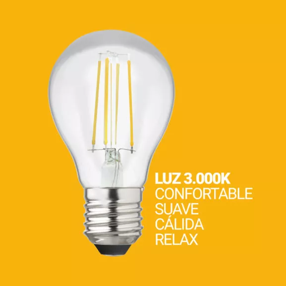 BOMBILLA LED FILAMENTO A60 E27 10W 3.000 - Image 4