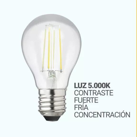 BOMBILLA LED FILAMENTO A60 E27 10W 5.000 - Image 4