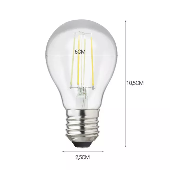 BOMBILLA LED FILAMENTO A60 E27 10W 5.000 - Image 5