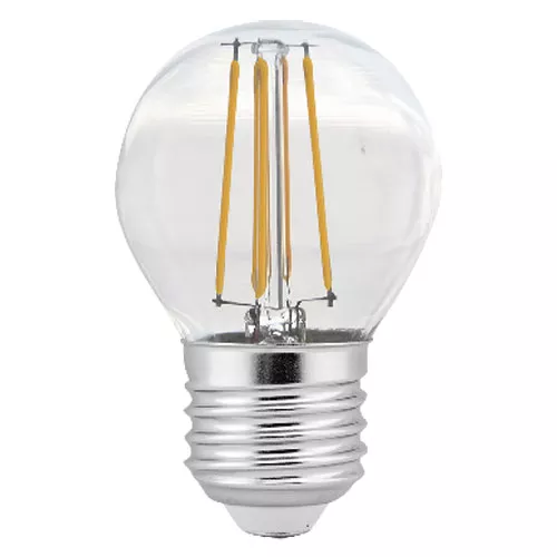 BOMBILLA LED FILAMENTO G45 E27 6W 3.000K