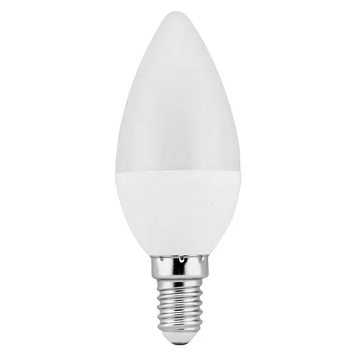 BOMBILLA LED PA ALUM. C37 E14 4W 3.000K