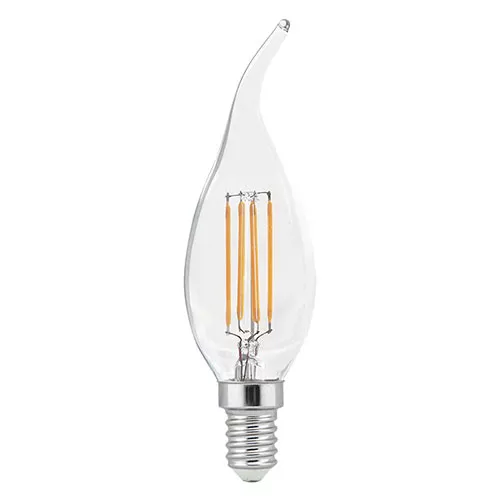BOMBILLA LED FILAMENTO F37 E14 4W 2.700K