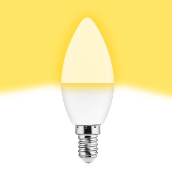 BOMBILLA LED PA ALUM. C37 E14 6W 3.000K - Image 2
