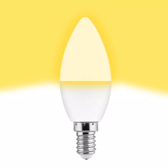 BOMBILLA LED PA ALUM. C37 E14 6W 3.000K - Image 2