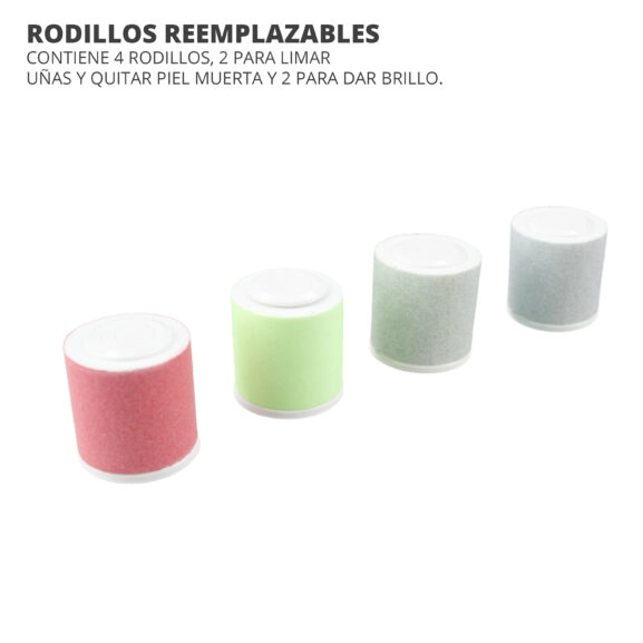 PULIDORA DE UÑAS ELECTRÓNICA ROSA TME - Image 5